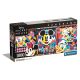 Disney Mickey Pop Art 1000 db-os panoráma Compact puzzle Clementoni