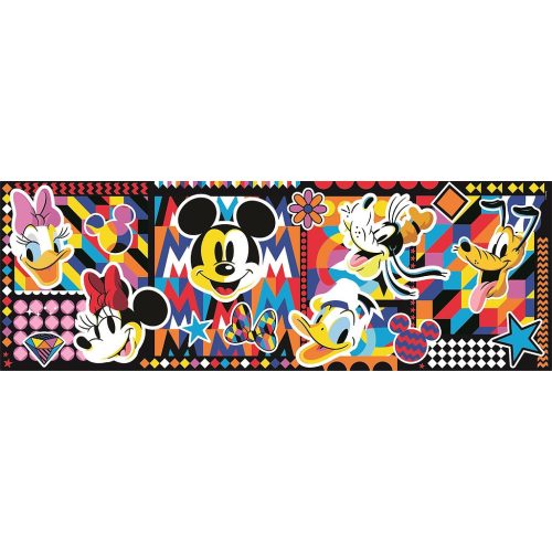 Disney Mickey Pop Art 1000 db-os panoráma Compact puzzle Clementoni