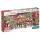 Karácsonyi falu Village 1000 db-os panoráma puzzle Clementoni