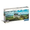 Németország Neuschwantein 1000 db-os panoráma Compact puzzle Clementoni