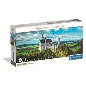  Németország Neuschwantein 1000 db-os panoráma Compact puzzle Clementoni