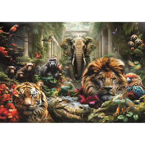 Állatos Mystic Jungle 1000 db-os puzzle Clementoni