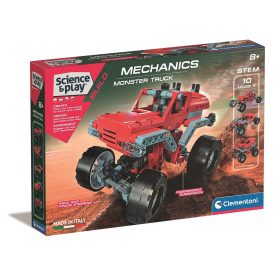   Monster Truck Mechanics 10 az 1-ben építőjáték Clementoni
