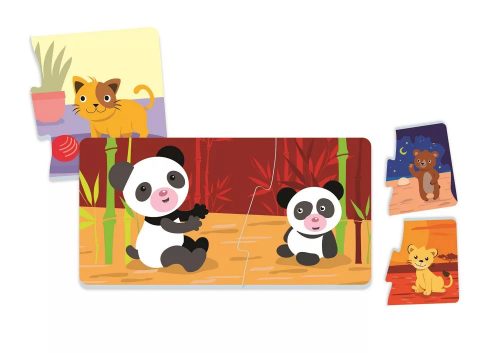 Állatok és kicsinyeik Young&Learner oktatójáték Clementoni