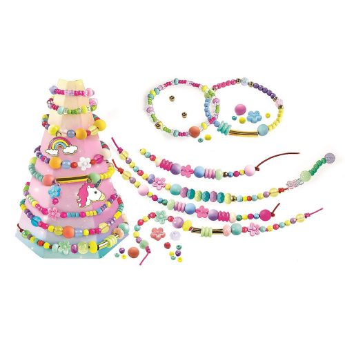 Crazy Chic Unicorn karkötő készítő kreatív szett Clementoni