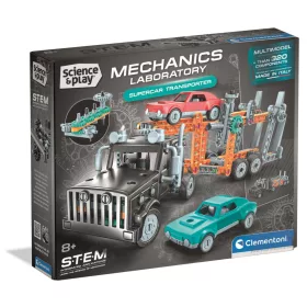 Autószállító Mechanics építőjáték Clementoni