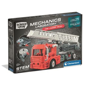 Tűzoltóautó Mechanics építőjáték Clementoni