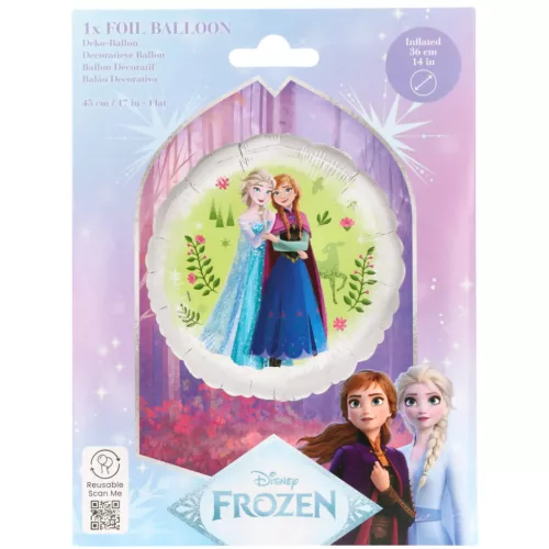 Disney Jégvarázs Anna & Elsa Forever fólia lufi 45 cm