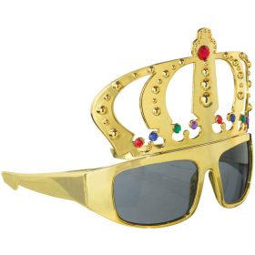 Tréfás korona Gold napszemüveg