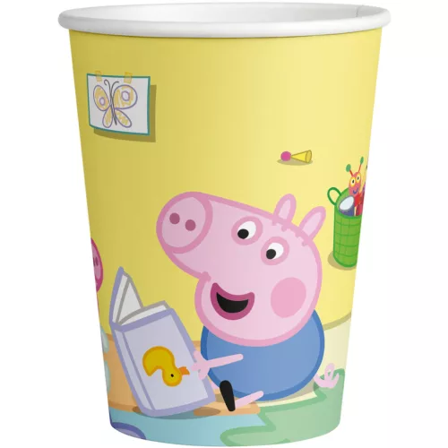 Peppa malac Story Time papír pohár 8 db-os 250 ml