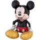 Disney Mickey Smile ülő fólia lufi 45 cm