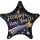 Happy New Year Star fólia lufi 71 cm