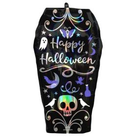 Halloween Coffin fólia lufi 68 cm