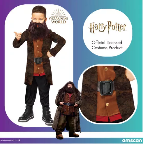 Harry Potter Hagrid jelmez 6-8 év