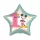 Disney Mickey Star Első születésnap fólia lufi 43 cm