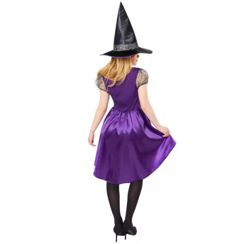 Boszorkány Purple Willow felnőtt jelmez L