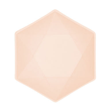 Barack Vert Decor hatszögletű mélytányér 6 db-os 15,8 cm