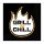 Grill & Chill Black szalvéta 16 db-os 33x33 cm