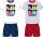 Disney Mickey Faces gyerek rövid pizsama 3 - 8 év / 98 - 128 cm