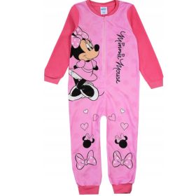  Disney Minnie Pinky gyerek hosszú pizsama, overál 2 - 8 év / 92 - 128 cm