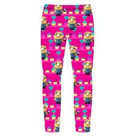 Minyonok Cupcake gyerek leggings 4 - 9 év / 104 - 134 cm