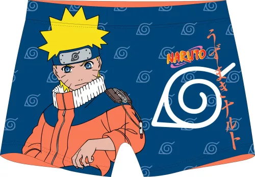 Naruto gyerek Hidden Leaf fürdőnadrág, short 4 - 12 év / 104 - 152 cm