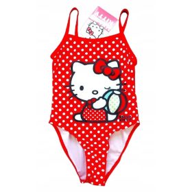   Hello Kitty Red gyerek fürdőruha, úszó 4 - 9 év / 104 - 134 cm