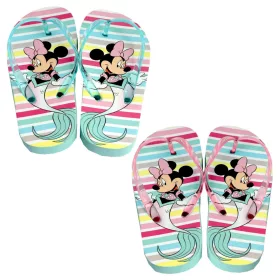 Disney Minnie Mermaid gyerek papucs, Flip-Flop 26-33