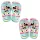 Disney Minnie Mermaid gyerek papucs, Flip-Flop 26-33