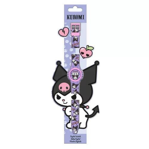 Hello Kitty Kuromi digitális karóra