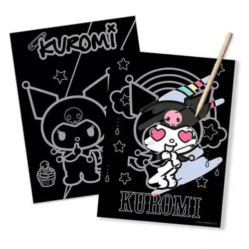 Hello Kitty Kuromi scratch képkarcoló készlet