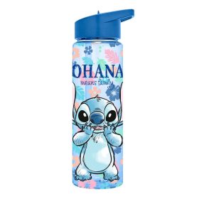   Disney Lilo és Stitch, A csillagkutya Ohana műanyag szívószálas kulacs 600 ml