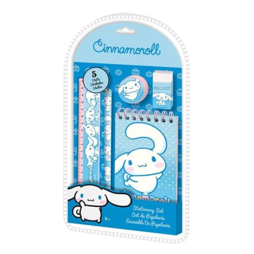 Hello Kitty Cinnamoroll írószer szett 5 db-os