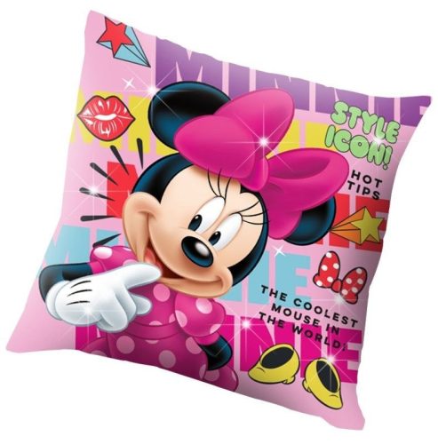 Disney Minnie Style Icon LED világító párna, díszpárna 40x40 cm