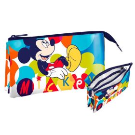 Disney Mickey Colors gyerek neszeszer, tolltartó 3 rekeszes