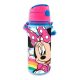 Disney Minnie Rainbow alumínium szívószálas kulacs akasztóval 600 ml