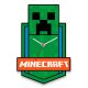 Minecraft Green XL falióra 50 cm