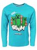 Minecraft Creeper gyerek hosszú ujjú póló, felső 6 - 12 év / 116 - 152 cm