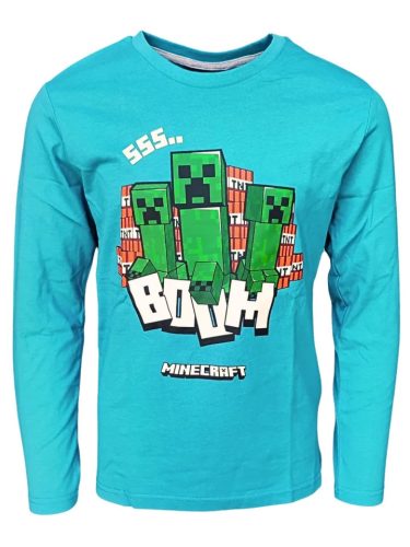 Minecraft Creeper gyerek hosszú ujjú póló, felső 6 - 12 év / 116 - 152 cm