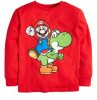 Super Mario Yoshi gyerek hosszú ujjú póló, felső 6 - 12 év / 116 - 152 cm