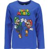 Super Mario Toad gyerek hosszú ujjú póló, felső 4 - 10 év / 104 - 140 cm