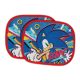 Sonic a sündisznó Turbo napellenző ablakra 2 db-os