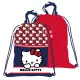 Hello Kitty Red Bow Deluxe sporttáska, tornazsák 45 cm