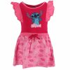 Disney Lilo és Stitch, A csillagkutya Pink gyerek nyári ruha 3 - 8 év / 98 - 128 cm