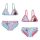 Disney Jégvarázs Sisters of Snow gyerek fürdőruha, bikini 3 - 8 év / 98 - 128 cm