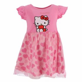 Hello Kitty Heart gyerek nyári ruha 2 - 6 év / 92 - 116 cm