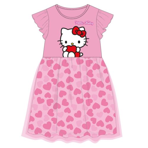 Hello Kitty Heart gyerek nyári ruha 2 - 6 év / 92 - 116 cm