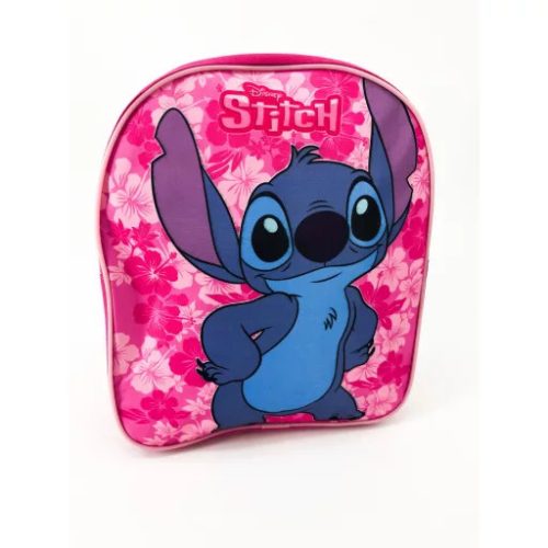 Disney Lilo és Stitch, A csillagkutya Pink Leaf hátizsák, táska 30 cm