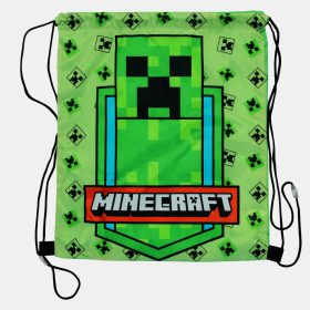Minecraft Green Zone sporttáska, tornazsák 40 cm