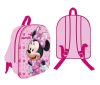 Disney Minnie Pink Paradise 3D hátizsák, táska 30 cm